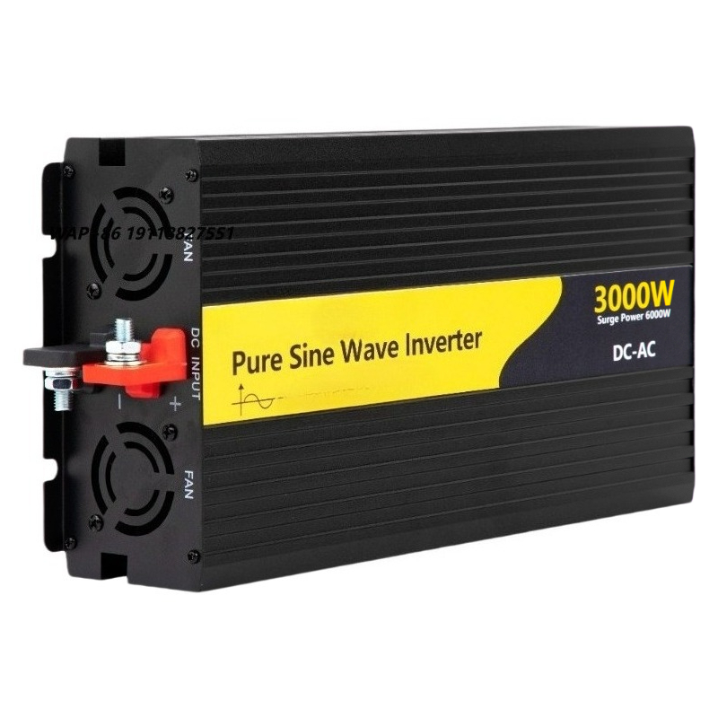 Power Supply 12V - Roger 3000W-B Zuivere Sinus Inverter: 12V/24V/48V