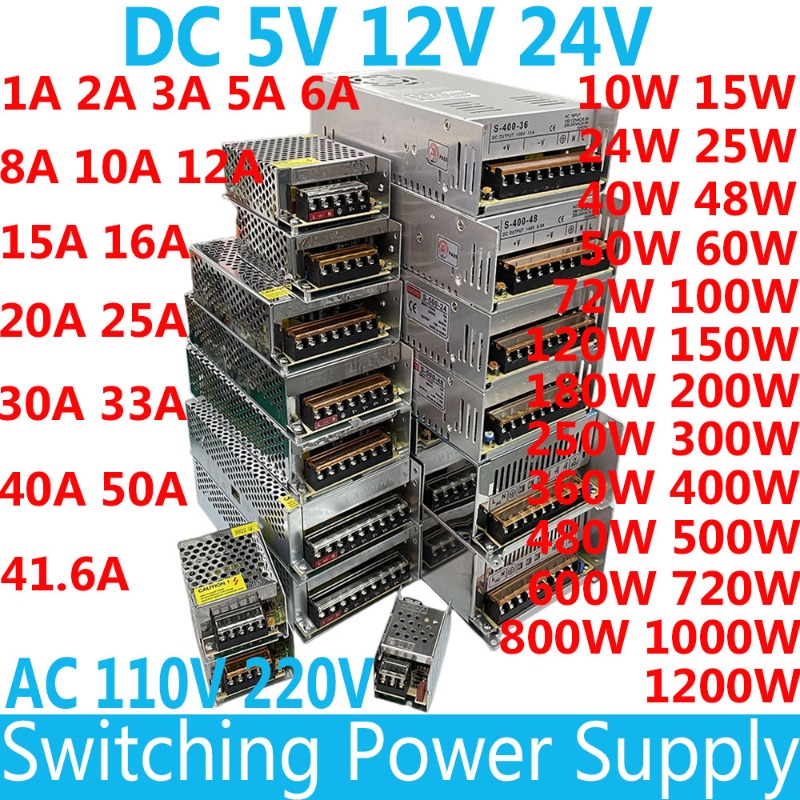 Smps Power Supply - Schakelende Voeding Ac 110V 220V Naar