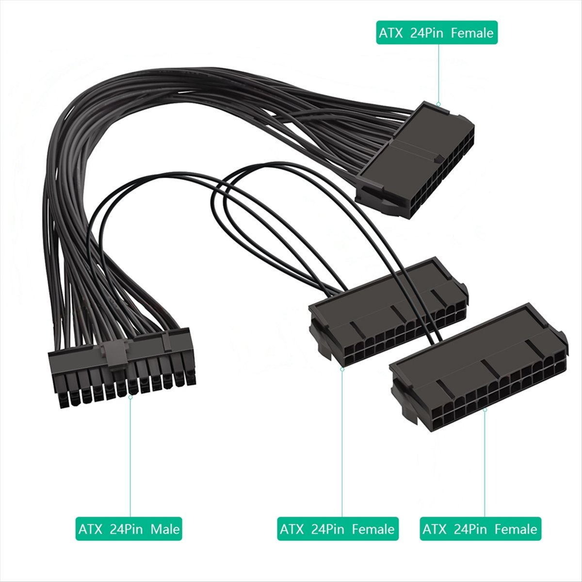 Psu Computer - 【A19R】ATX 24-pins mannelijke 1 tot 3
