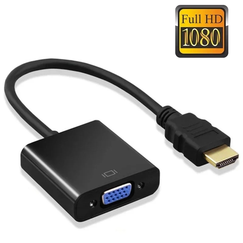 Pc Power Supply - HD 1080P HDMI naar VGA kabelconverter
