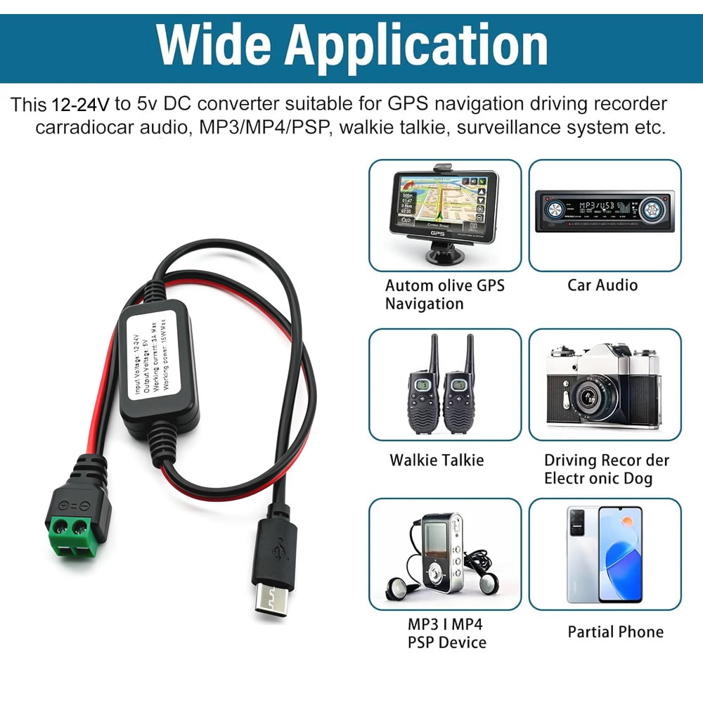 12V/24V naar 5V Converter DC-D - Modular Power Supply recensie en prijs