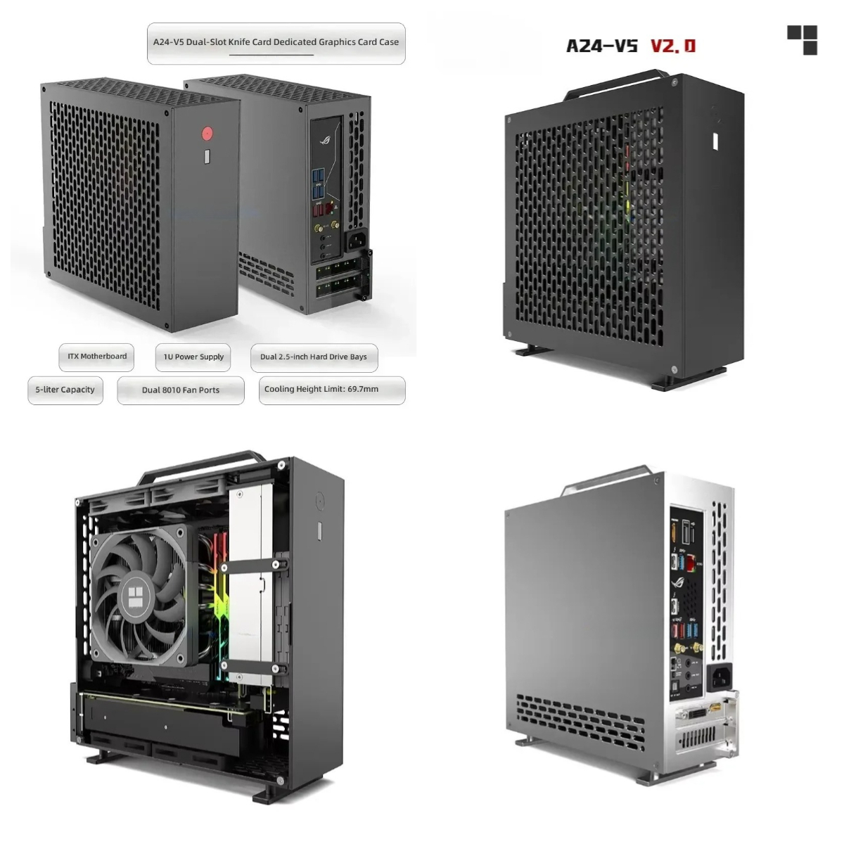 5 Liter Mini A24-V5 2.0 Dual S - Pc Power Supply recensie en prijs