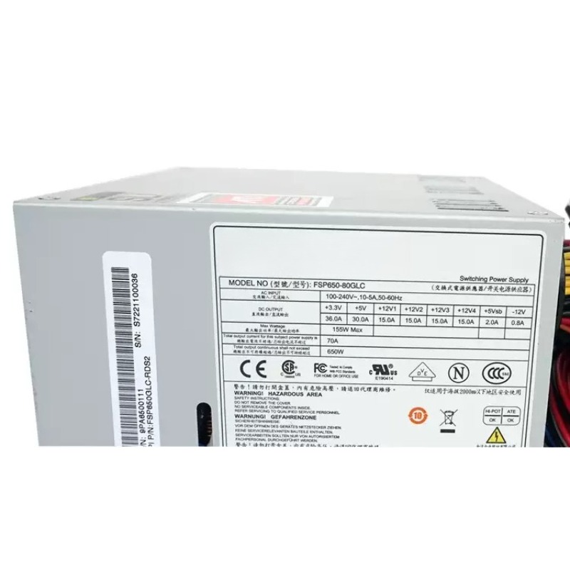 650-80GLC 650W industriële sch - Power Supply 650W recensie en prijs