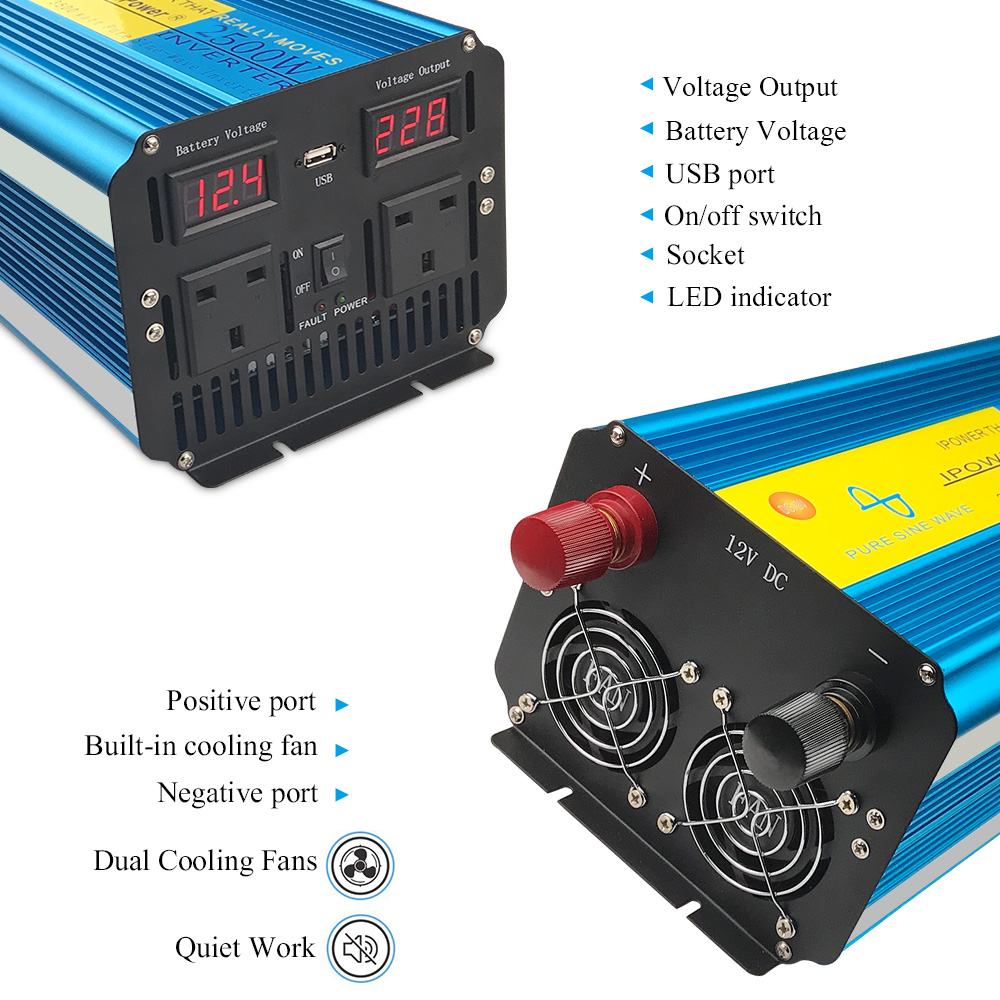 2026 Lvyuan Zuivere Sinus Inve - Power Supply 12V recensie en prijs