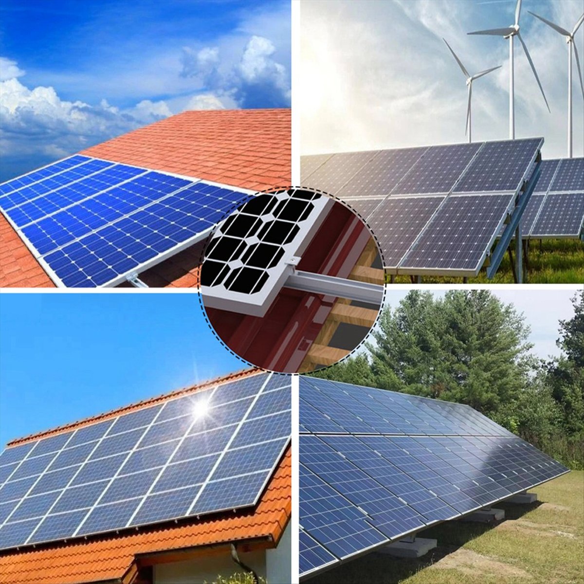 Zonnepaneelmontagebeugel Rails - Power Supply recensie en prijs