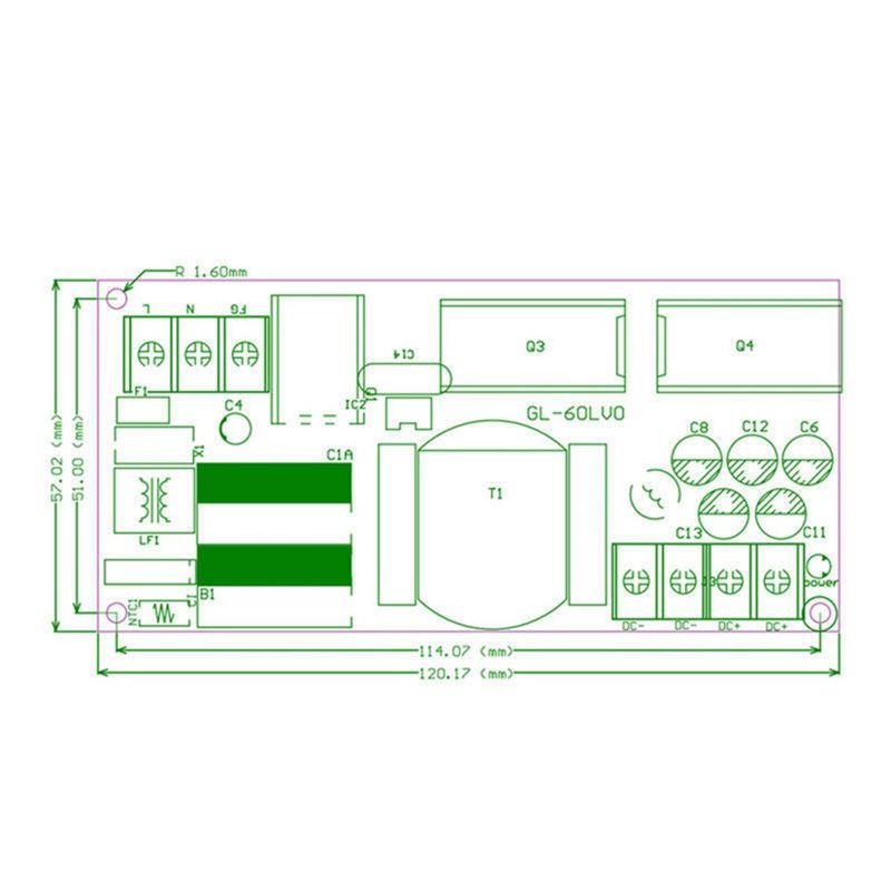 A73E-Bare Board 20W 5V 4A Scha - Dc Power Supply 12V recensie en prijs