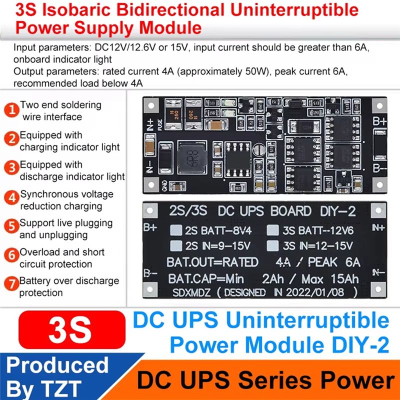 B27B DC 12 V/15 V 50 W 4A UPS  - Dc Power Supply 12V recensie en prijs