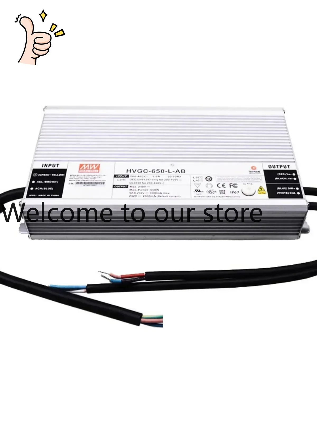 2025 Mingwei Power Supply HVGC - Power Supply 650W recensie en prijs