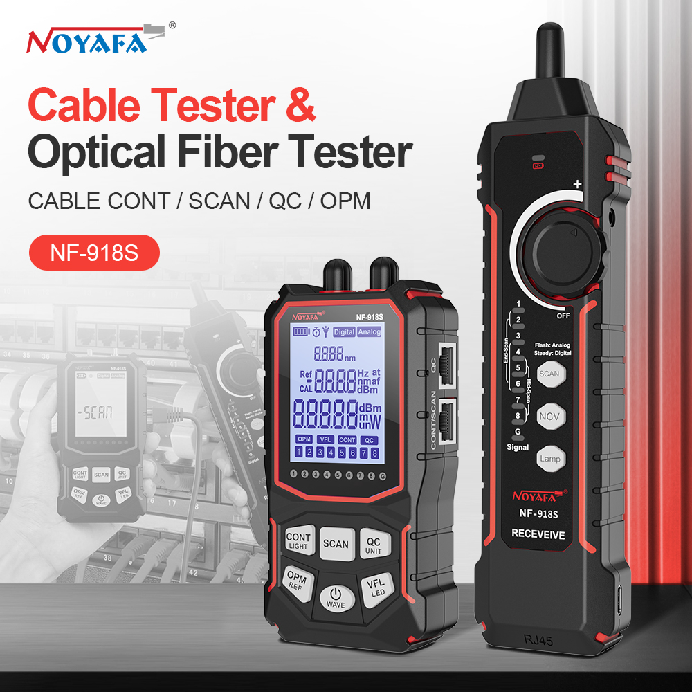 Noyafa Netwerkkabel Tester Lcd - Power Supply Tester recensie en prijs