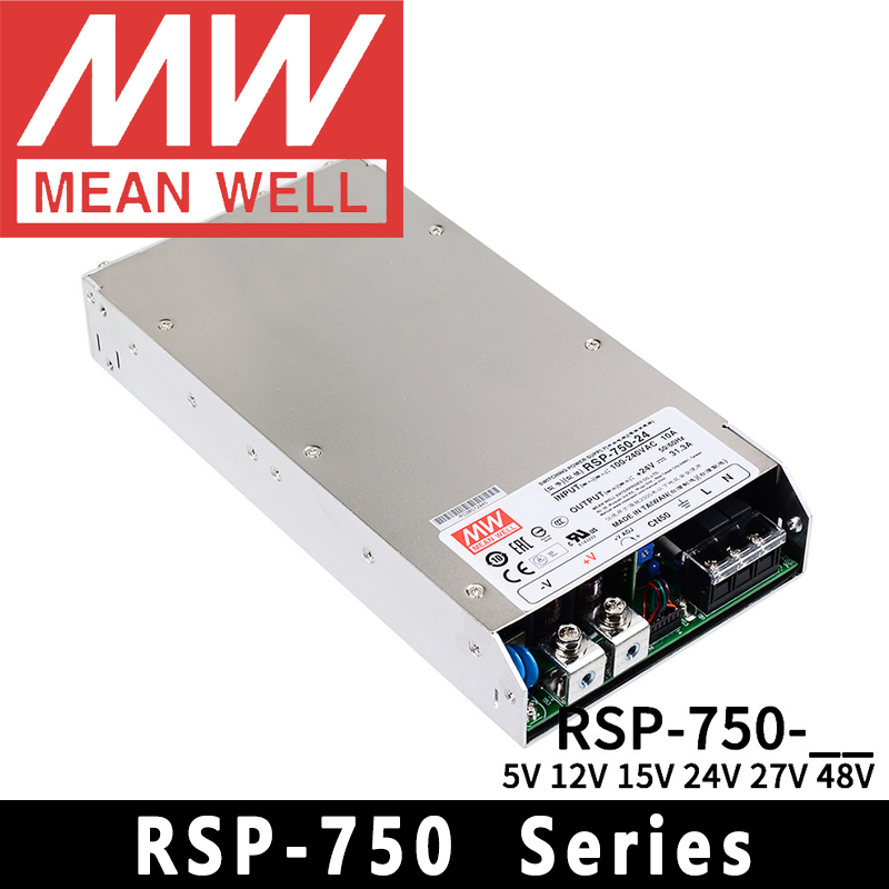 Mean Well RSP-750-5/12/15/24/2 - Power Supply 750W recensie en prijs