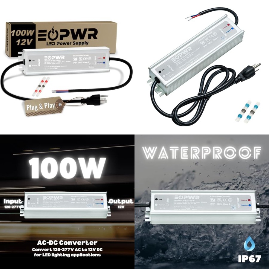 LED Driver Waterdichte IP67 Vo - Ac Power Supply recensie en prijs