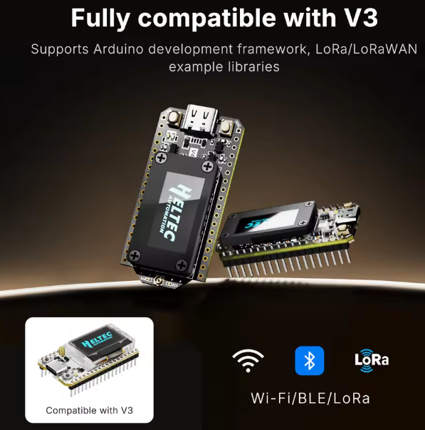 Heltec WiFi LoRa 32 V4 R8 V4.3 - Modular Power Supply recensie en prijs