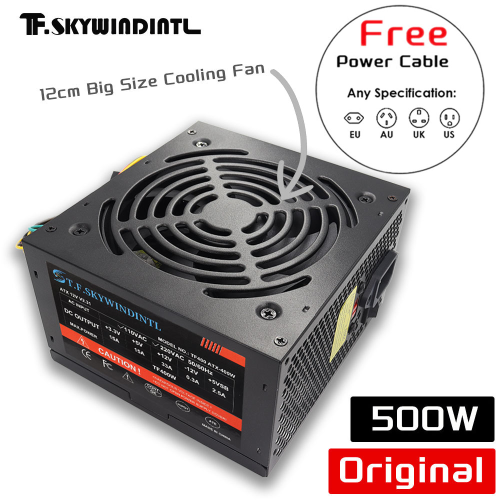 Goedkope 500W Zwarte ATX Deskt - Power Supply 750W recensie en prijs