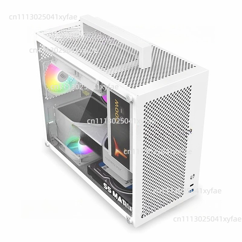 S5MAX Witte PC-kast, MATX / Mi - Psu Computer recensie en prijs
