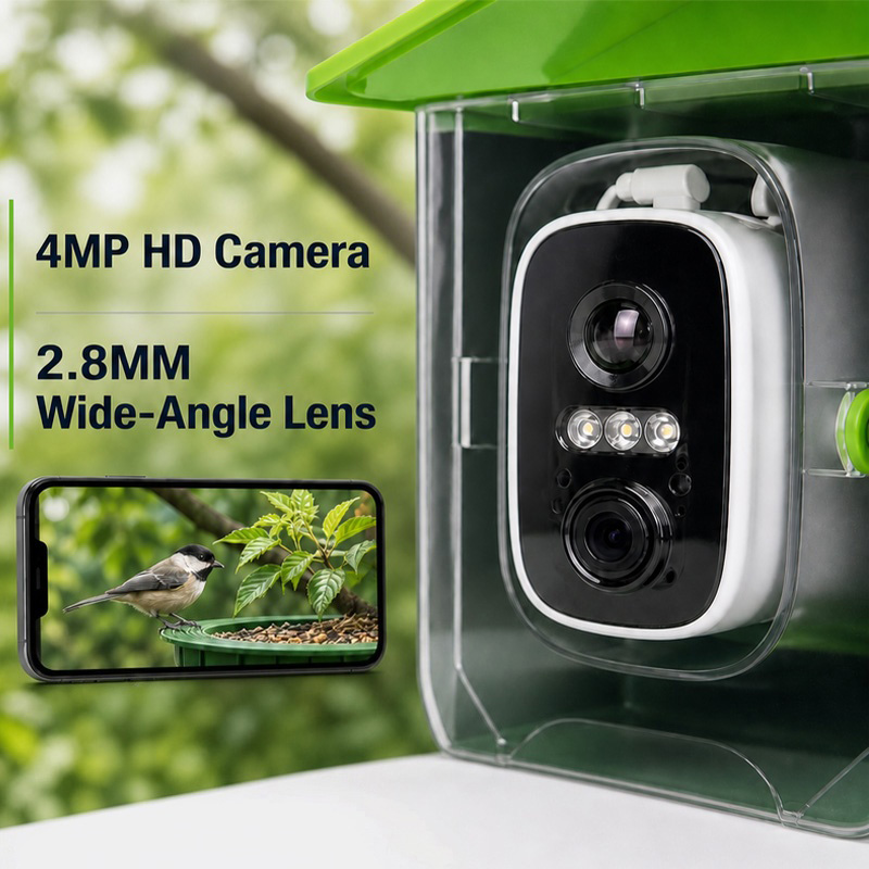 Camera Solar Vogelvoeder D3-A1 - Power Supply recensie en prijs