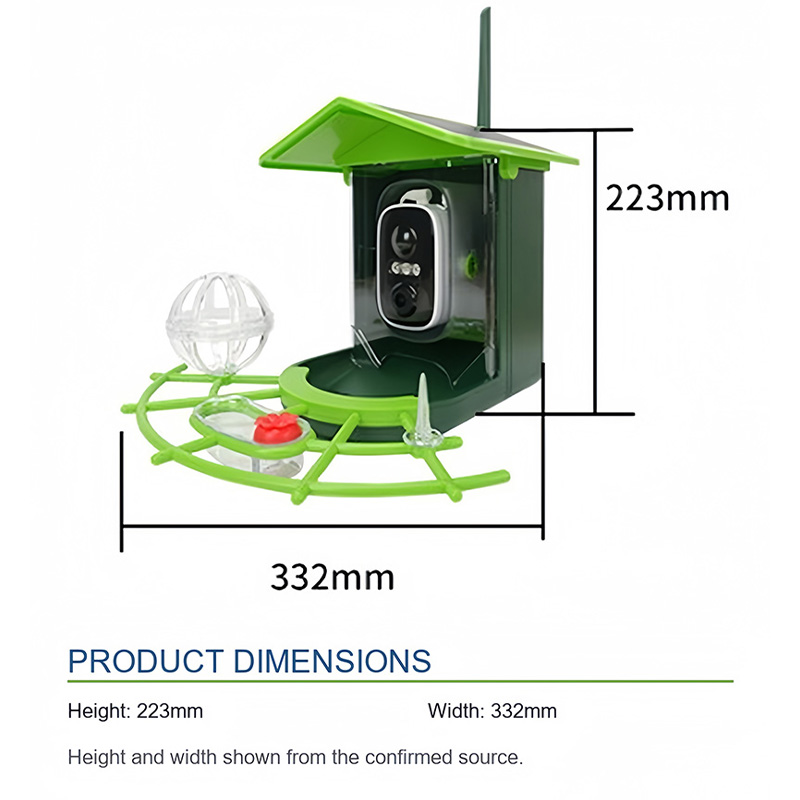 Camera Solar Vogelvoeder D3-A1 - Power Supply recensie en prijs