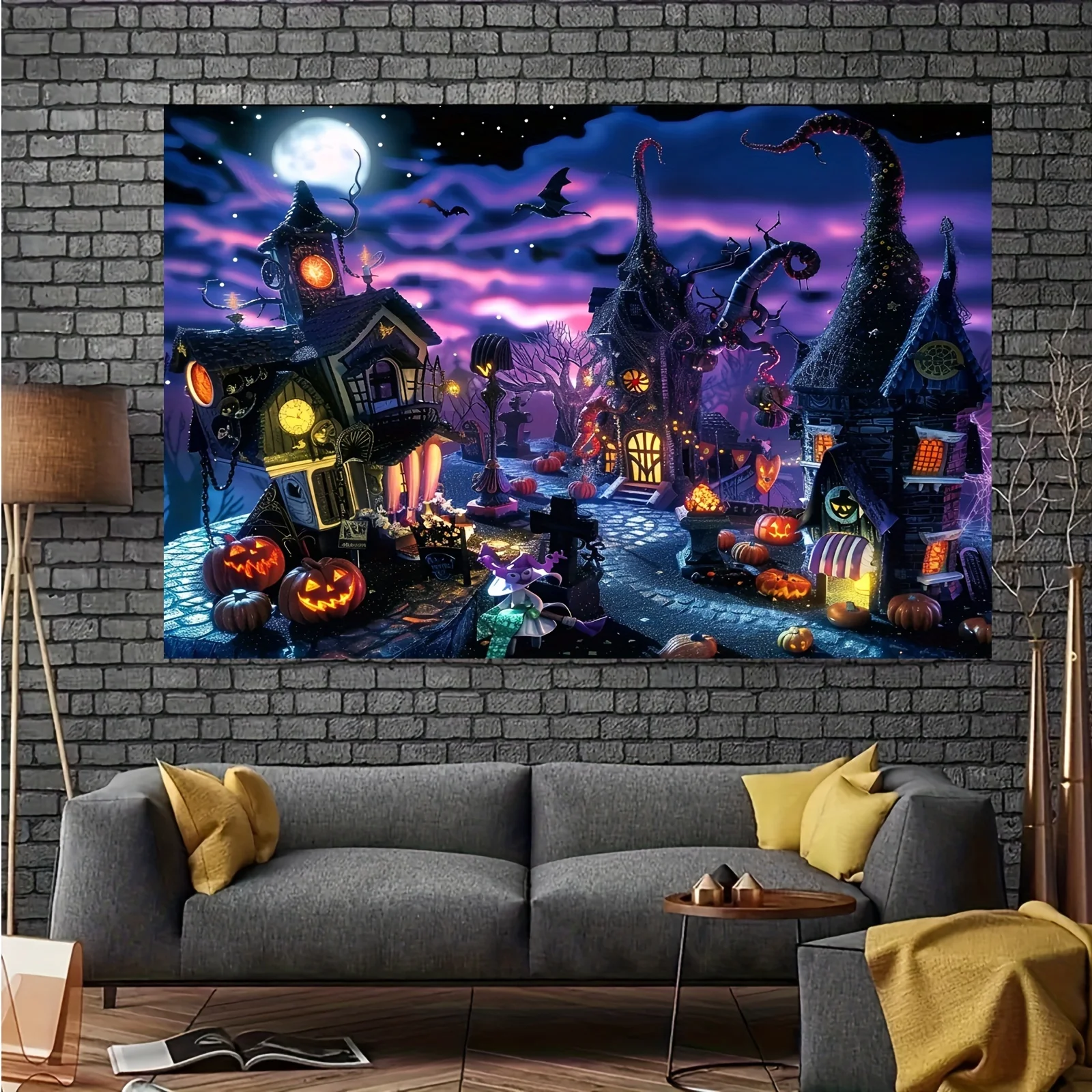 1 stuk 2D platte Halloween-the - Pc Power Supply recensie en prijs