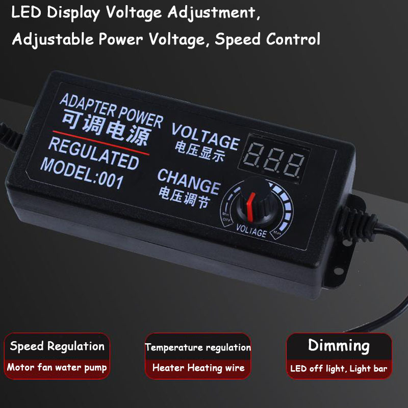 Instelbare voeding met display - Smps Power Supply recensie en prijs
