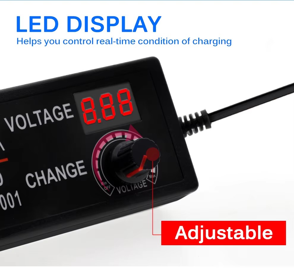 Instelbare voeding met display - Smps Power Supply recensie en prijs