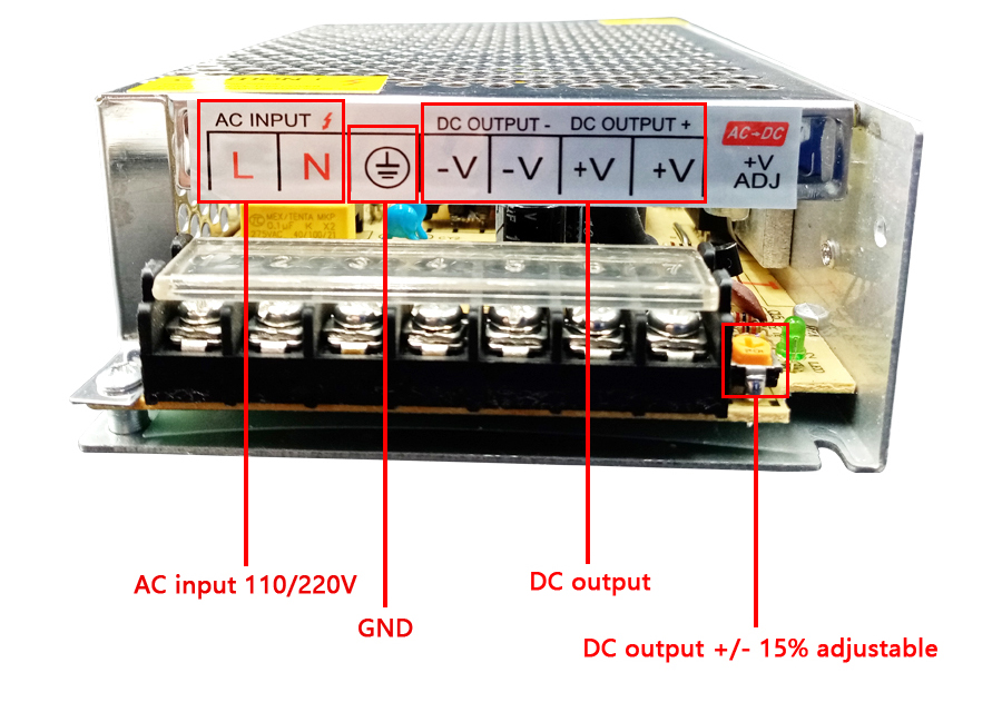 DC 5V 12V Voeding 24V 36V SMPS - Smps Power Supply recensie en prijs
