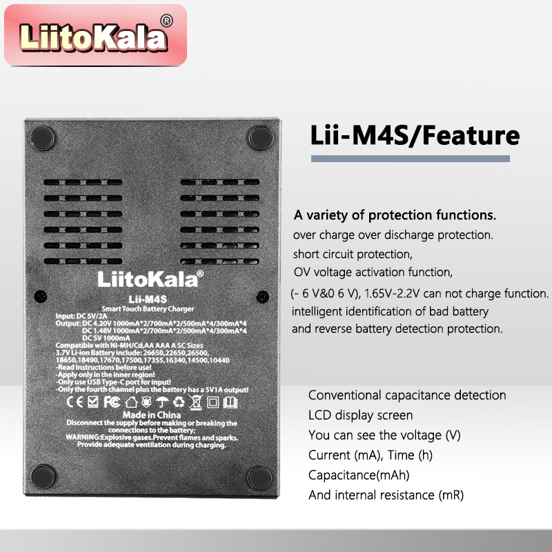 LiitoKala Lii-M4S Touch-oplade - Power Supply Tester recensie en prijs