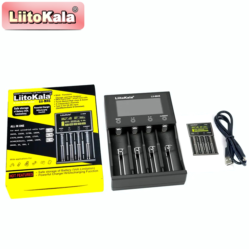 LiitoKala Lii-M4S Touch-oplade - Power Supply Tester recensie en prijs