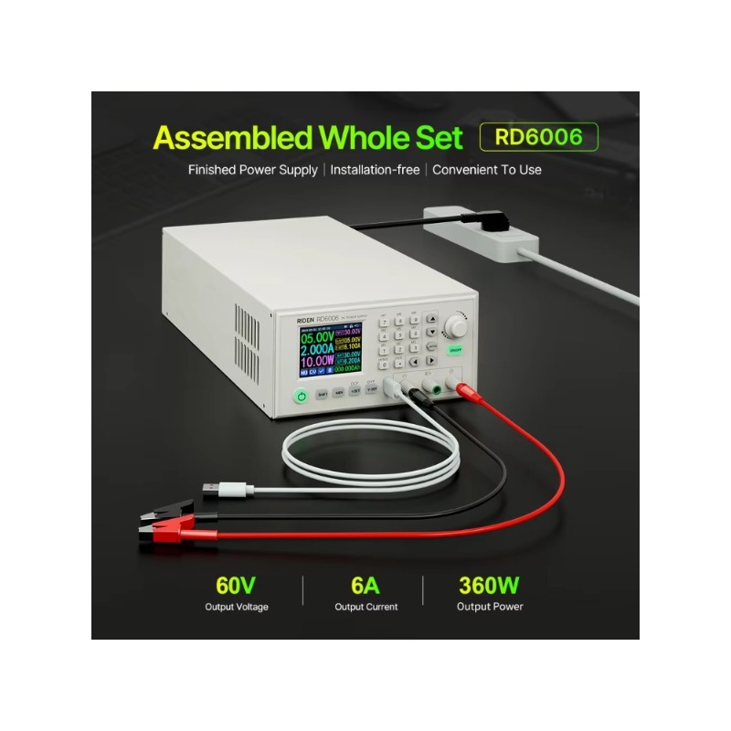 RD RD6006 Gemonteerde set AC n - Ac Power Supply recensie en prijs