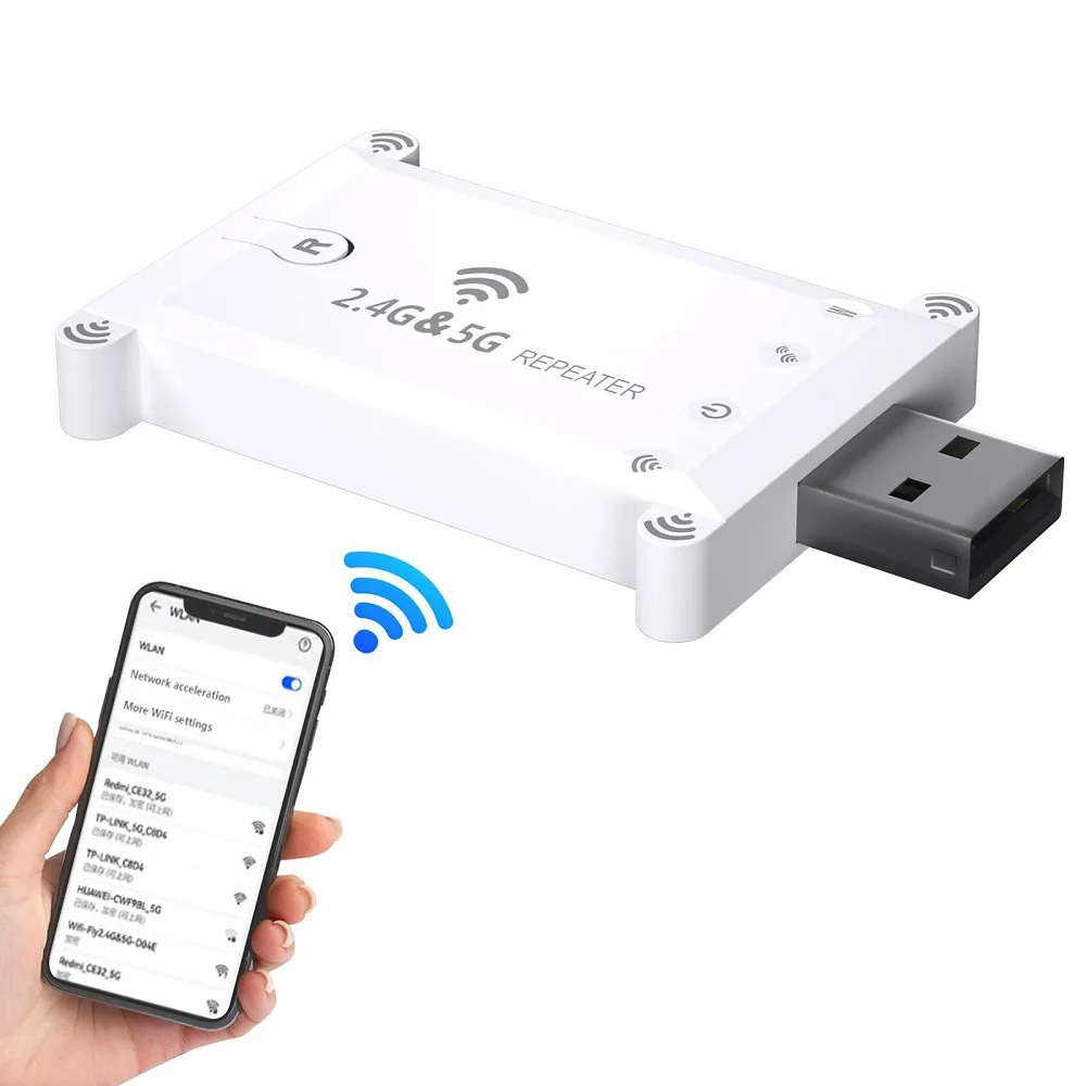 WiFi FIY 2.4g/5g Usb Wifi Repe - Server Power Supply recensie en prijs